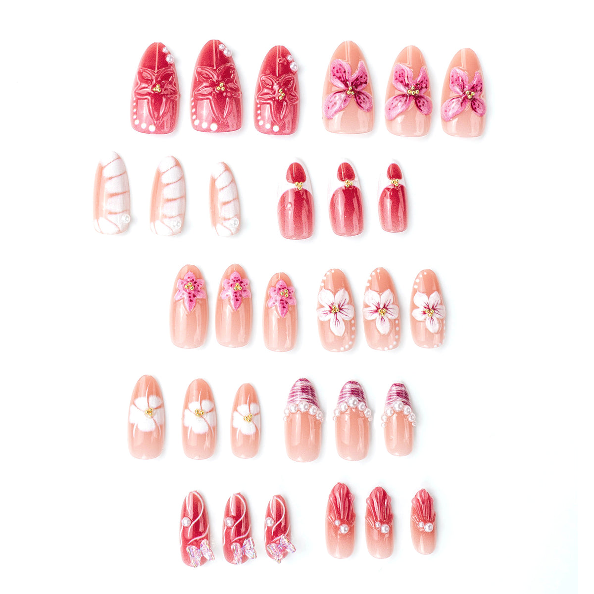 Premium dekorative Nagelkunst