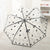 Damen Faltbarer Regenschirm mit transparentem Design und Tiermotiven Brehn