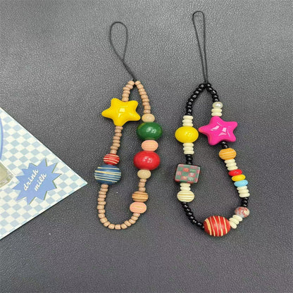 Bunte Perlen Charm Handy Strap Brehn 1790134889