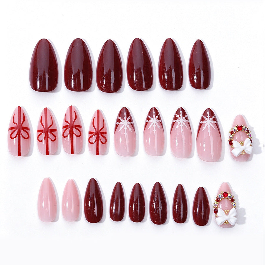 Festliches Urlaubsthema Druck-Nagelset Brehn