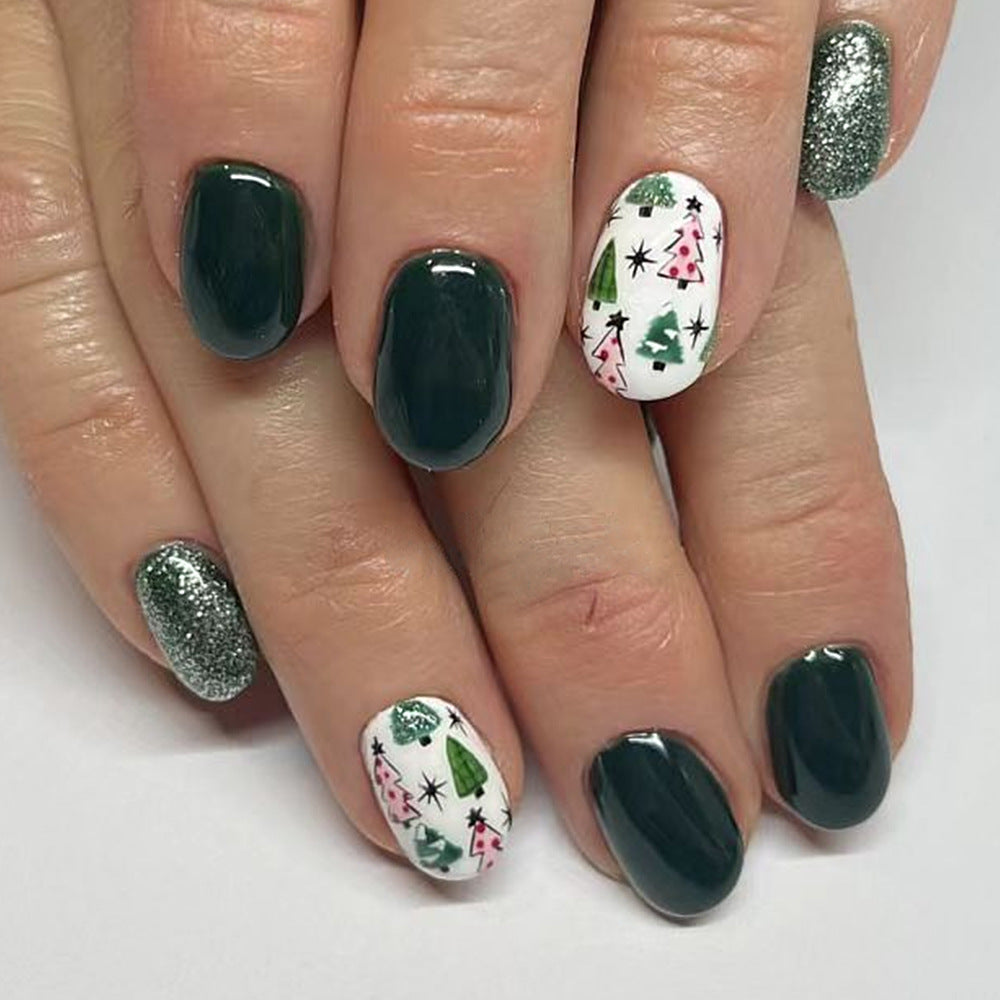 Festliche urlaubsähnliche Nagelkunst Brehn