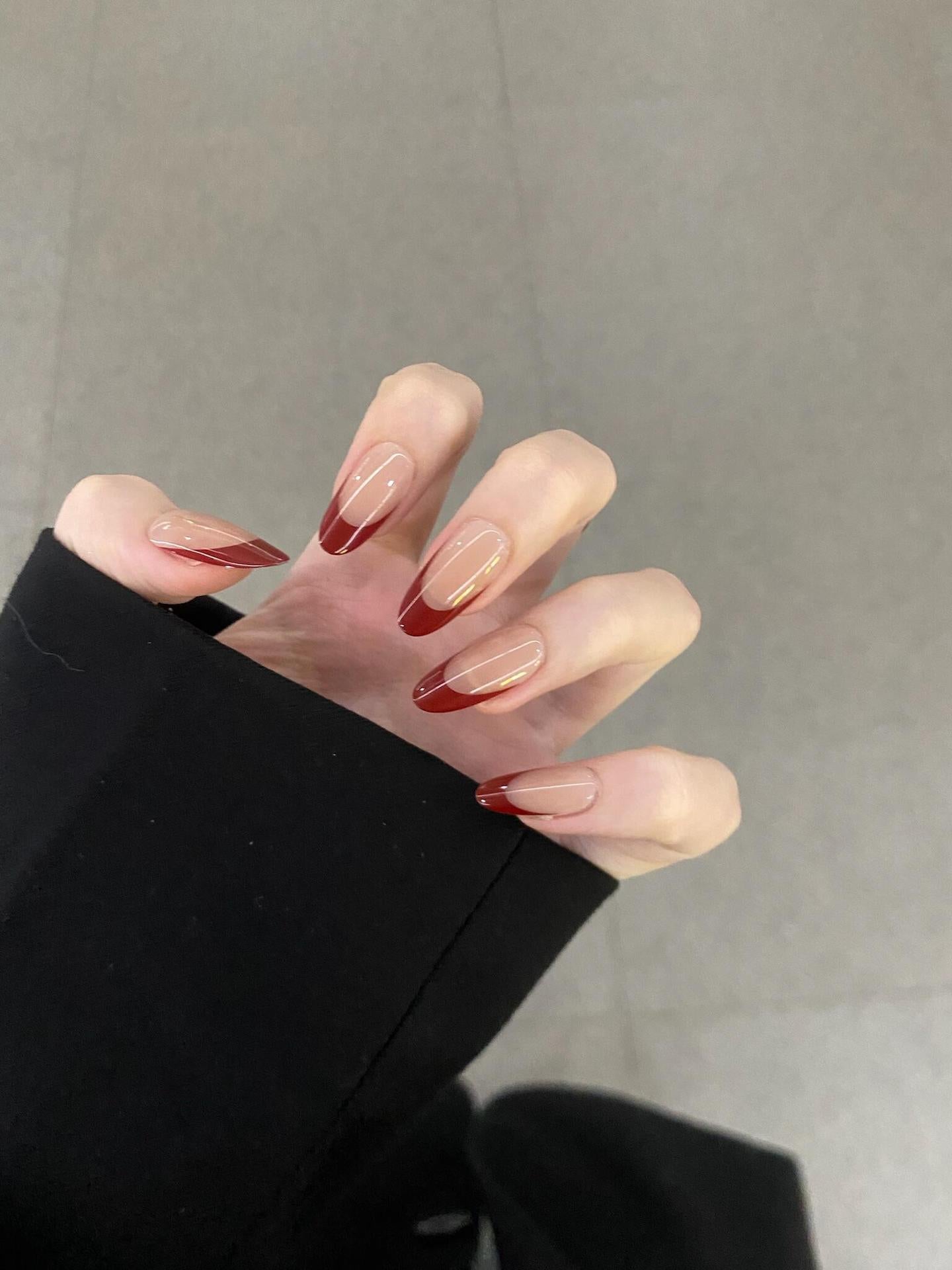 Elegante Kunstnägel mit Modernen Farbverlaufseffekten Brehn