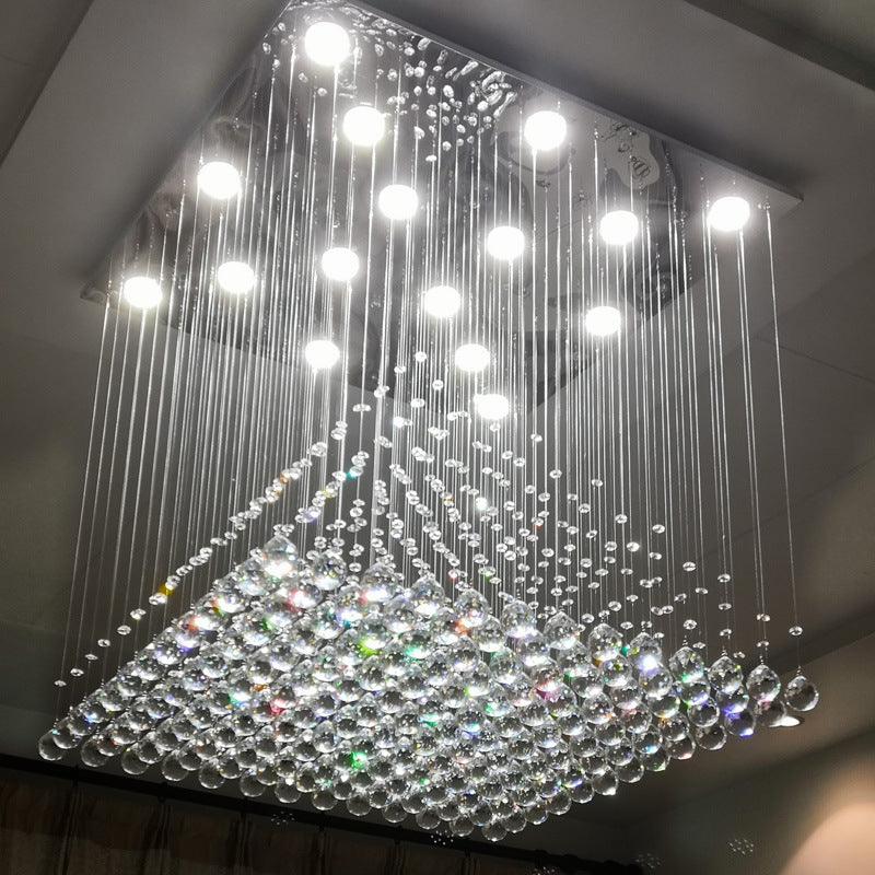 Moderne LED Kristall-Kronleuchter