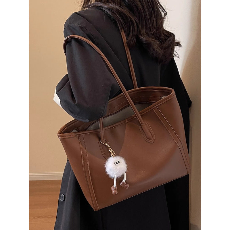 Klassische Kunstleder Tote Bag Brehn