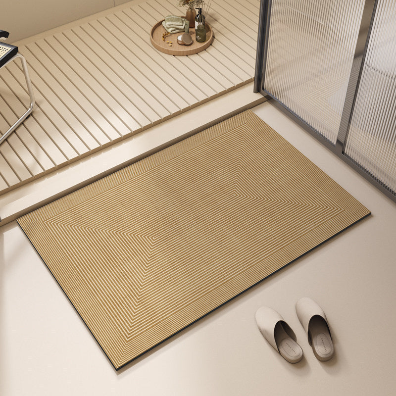 Modern Geometrische Badematte Brehn