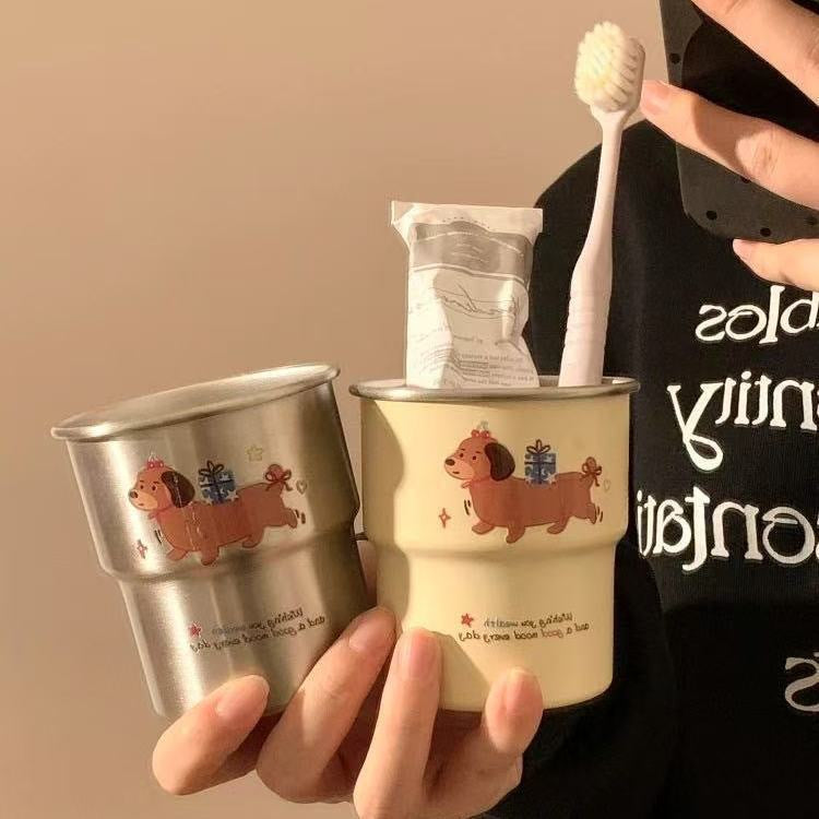 Zahnbürstenhalter mit Fröhlichem Hundemotiv Brehn