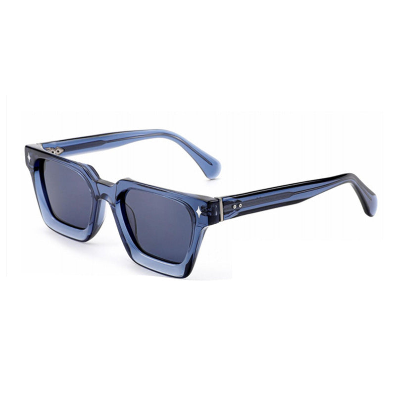 Damen Sonnenbrille im modernen Design mit breitem Rahmen und hochwertigem UV-Schutz Brehn