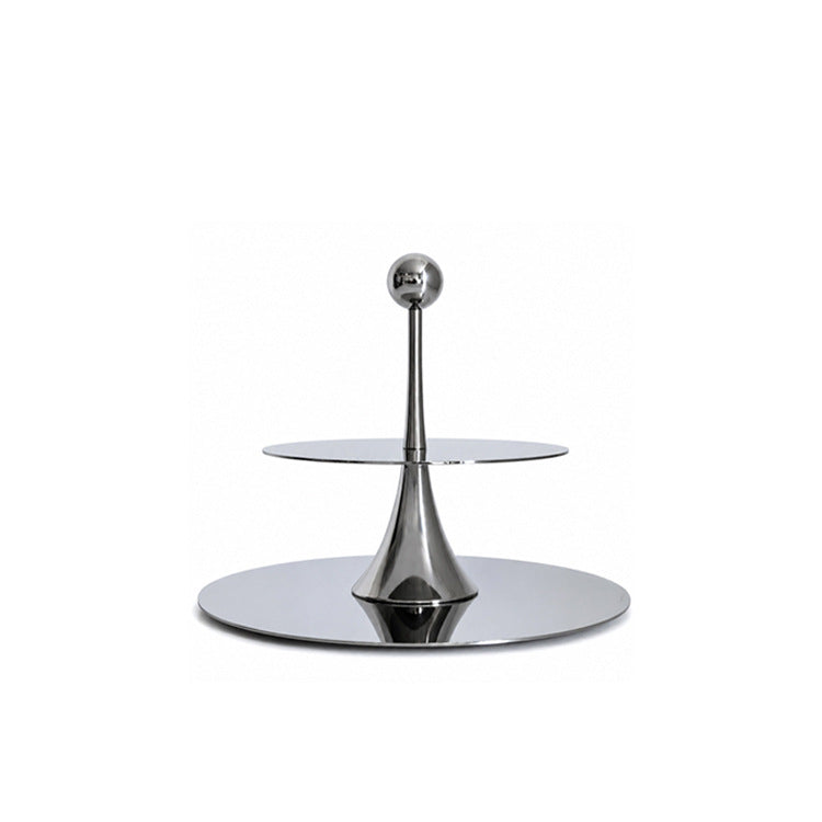 Elegante zweistufige Servierplatte