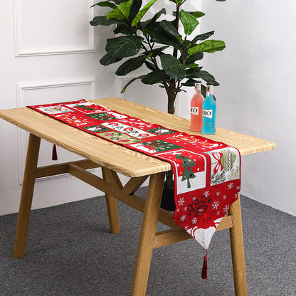 Festlicher Tischläufer mit Rentier-Motiv Brehn