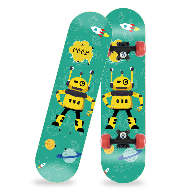 Cartoon-inspirierte Mini-Skateboard Brehn