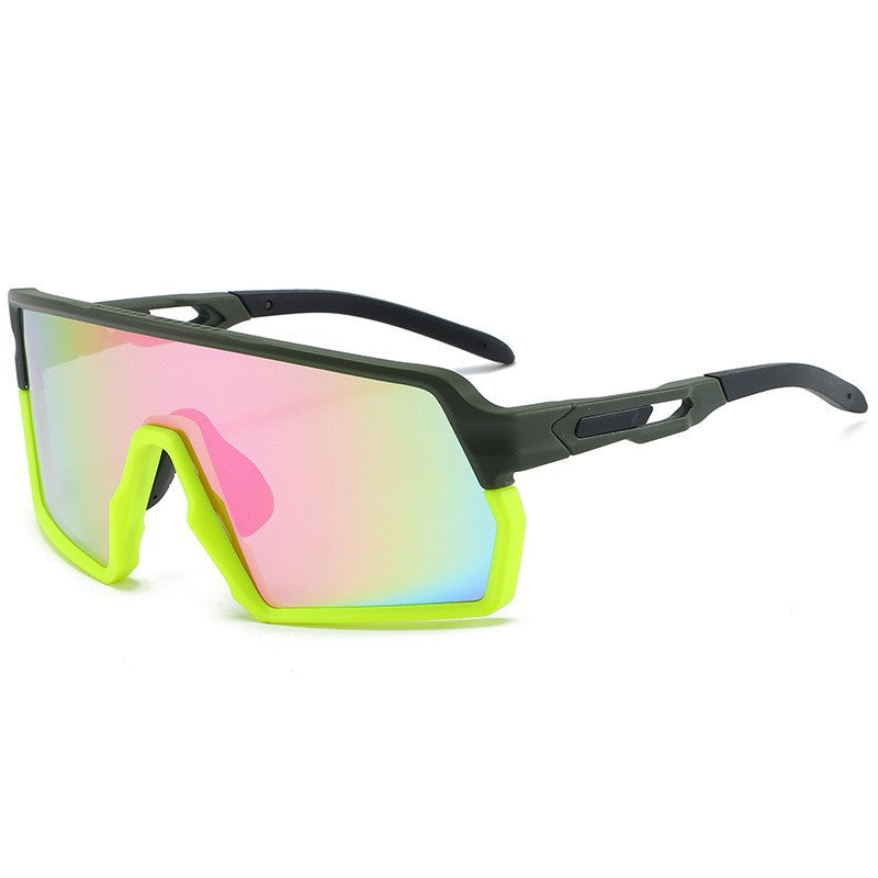 Damen Sportliche Rennbrille mit innovativem Rahmen und hochreflektierenden Gläsern Brehn