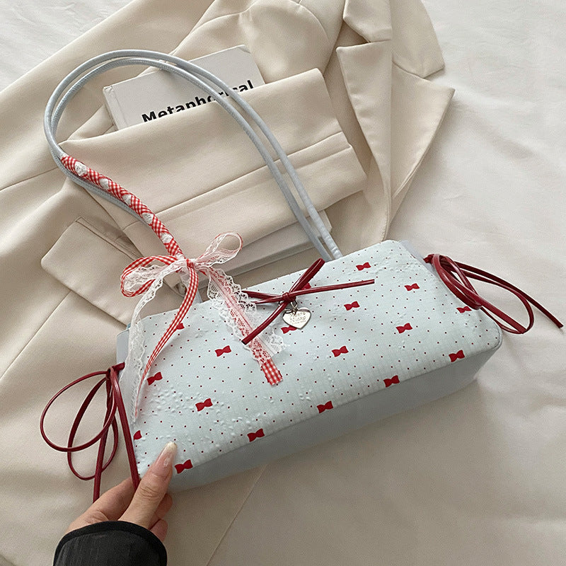 Elegante floral gestickte Handtasche
