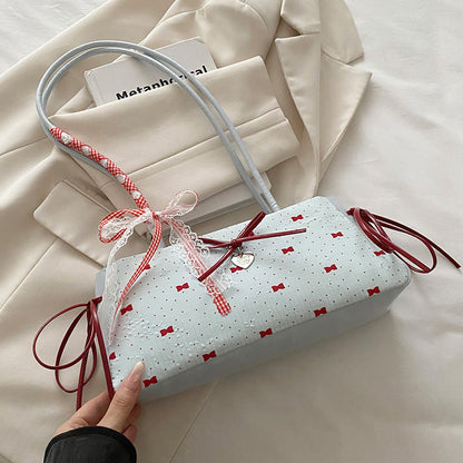 Elegante floral gestickte Handtasche