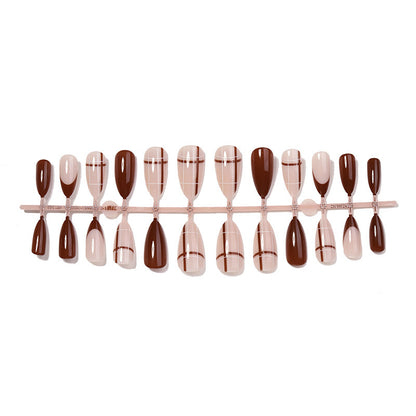 Kunstnagel-Set mit bunten Designs Brehn