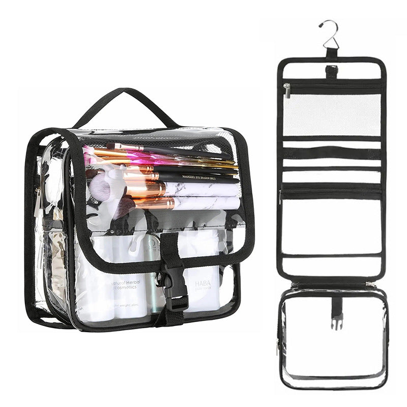 Kosmetik-Organizer mit Transparentem Design und Praktischem Haken Brehn