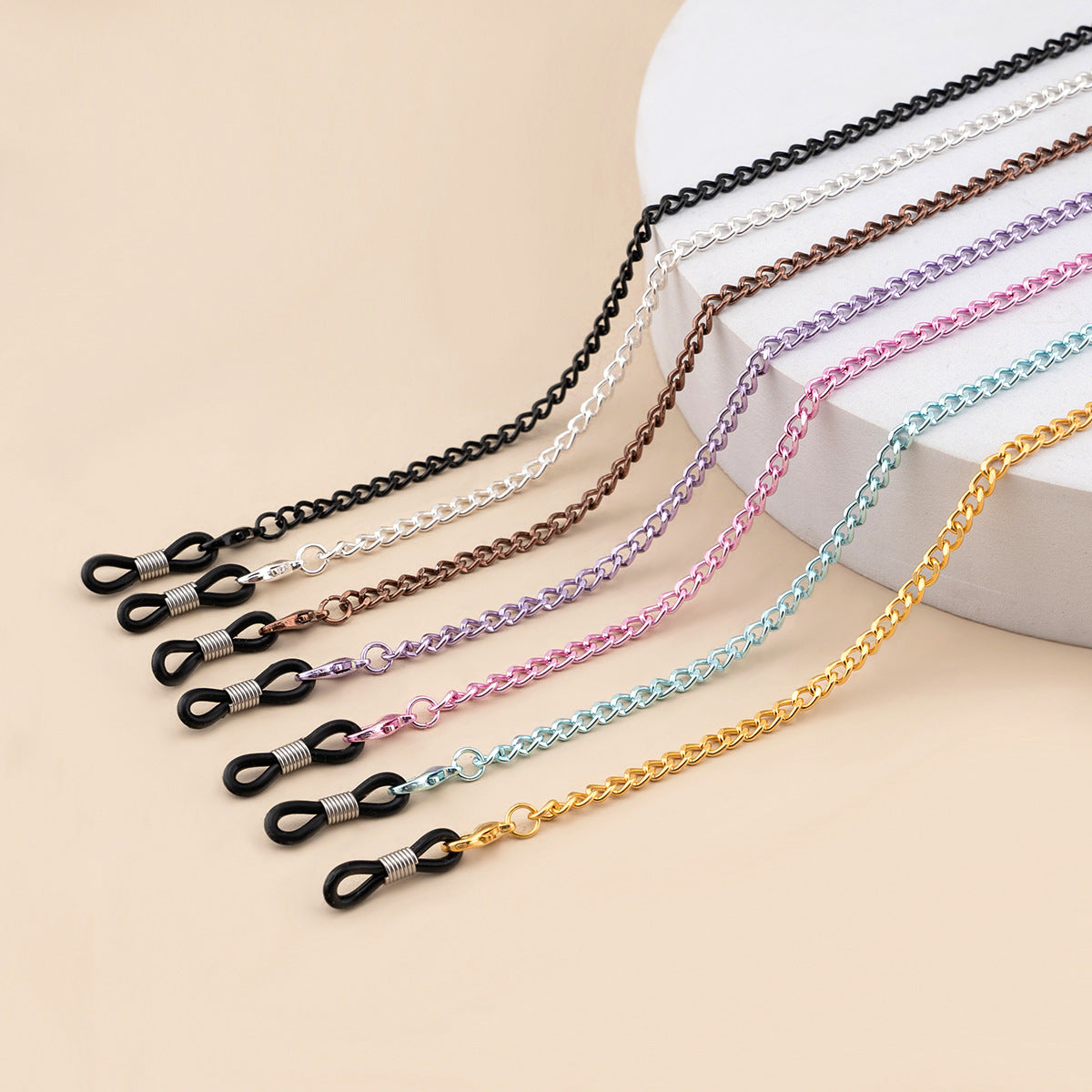 Stylische Metall Brillen Kette Brehn