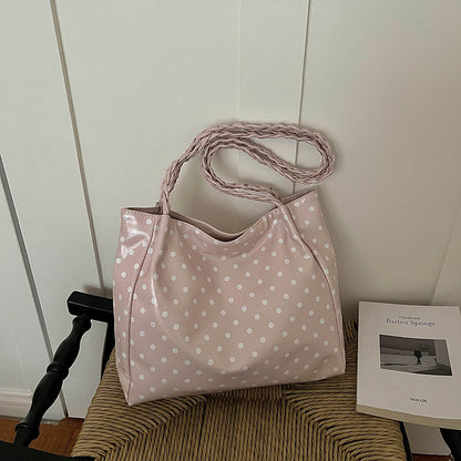Polka-Dot-Muster-Handtasche