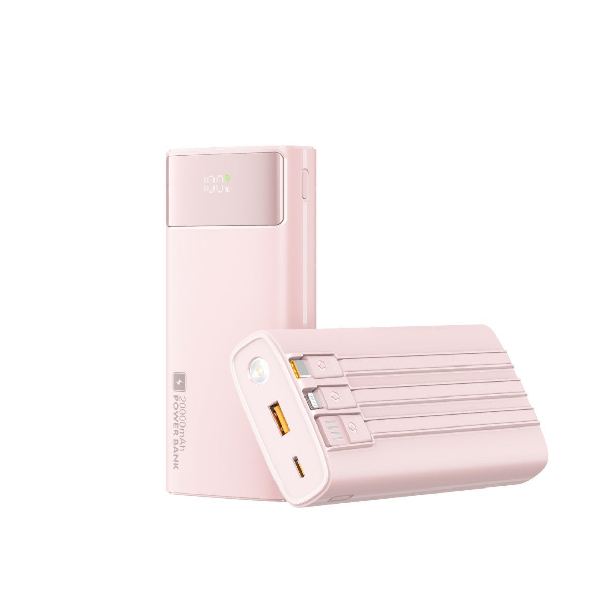 Tragbare Powerbank mit Schnellem Ladeanschluss und Led-Anzeige Brehn