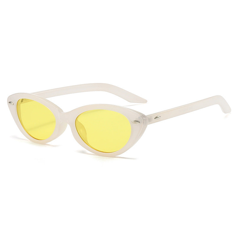 Vintage-inspirierte Katzenaugen-Sonnenbrille Brehn