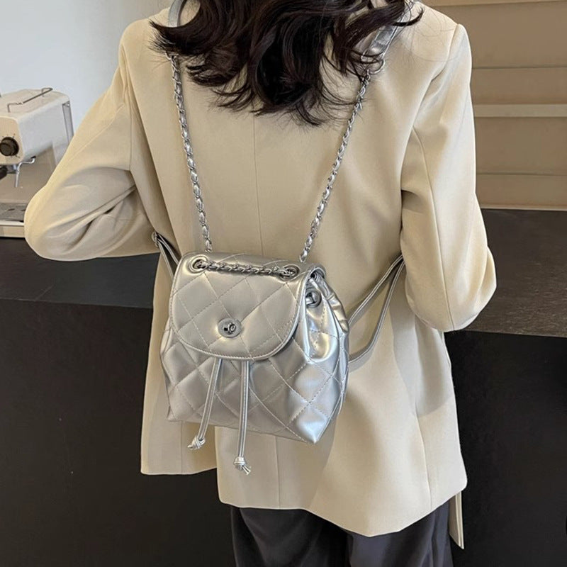 Stylische gestepfte Mini-Rucksack Brehn