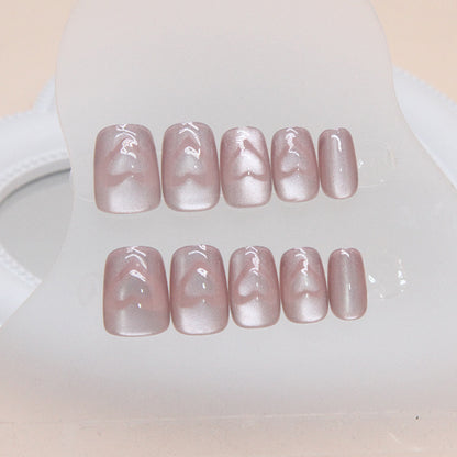 Herz-verzierte Gradient-Nagelkunst-Kit Brehn