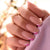 Kunstnagelset mit elegantem Farbverlauf und Glitzerdetails Brehn