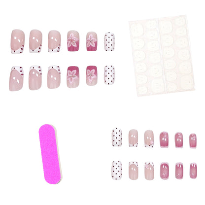 Floral Abstract Nail Art Set Brehn