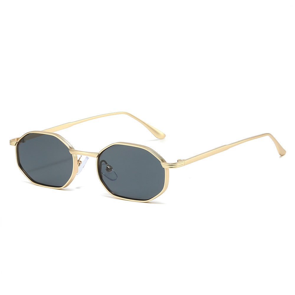 Retro Geometrische Sonnenbrille Brehn