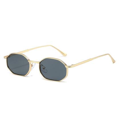 Retro Geometrische Sonnenbrille Brehn
