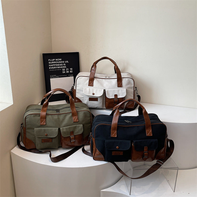 Herren strapazierfähige Canvas Reisetasche Brehn