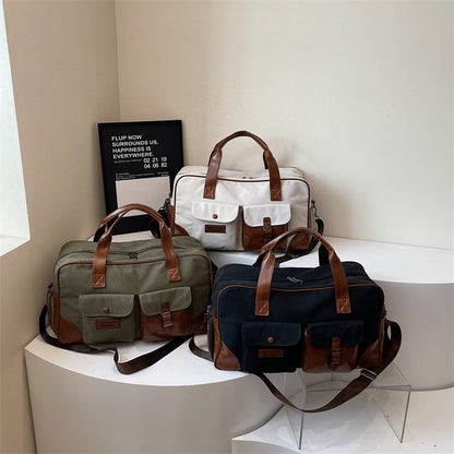 Herren strapazierfähige Canvas Reisetasche Brehn