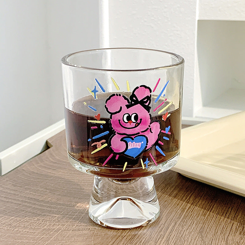 Lustige und Kreative Trinkglas mit Einzigartigem Tiermotiv Brehn