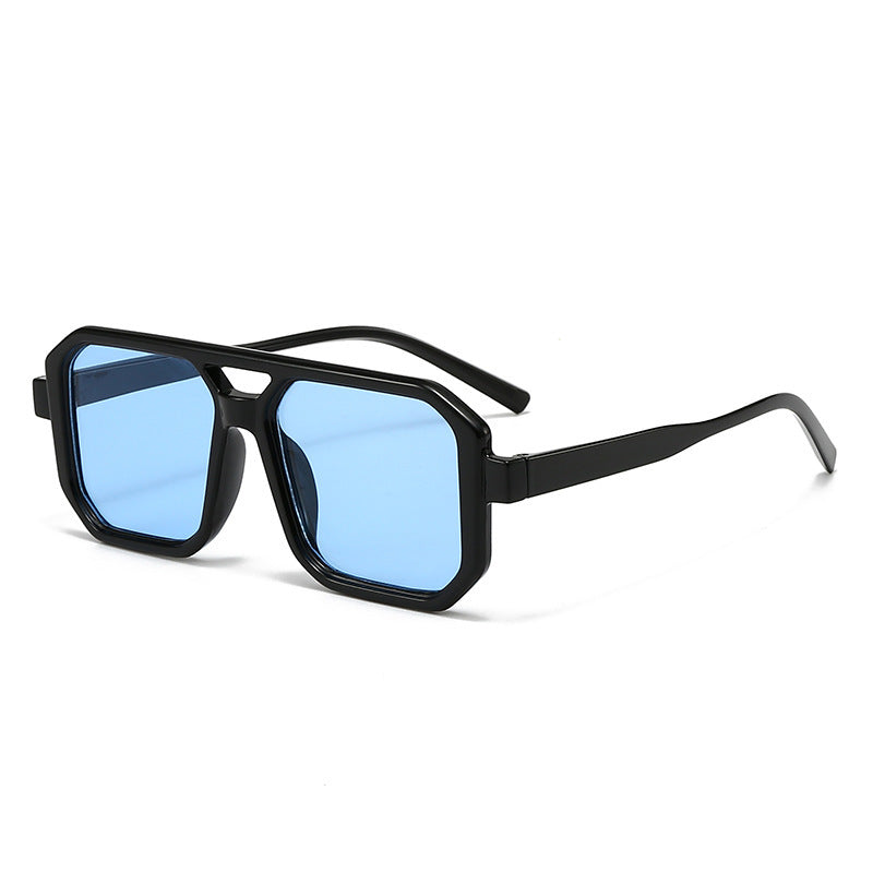Damen Geometrische Sonnenbrille mit stylischem Muster Brehn