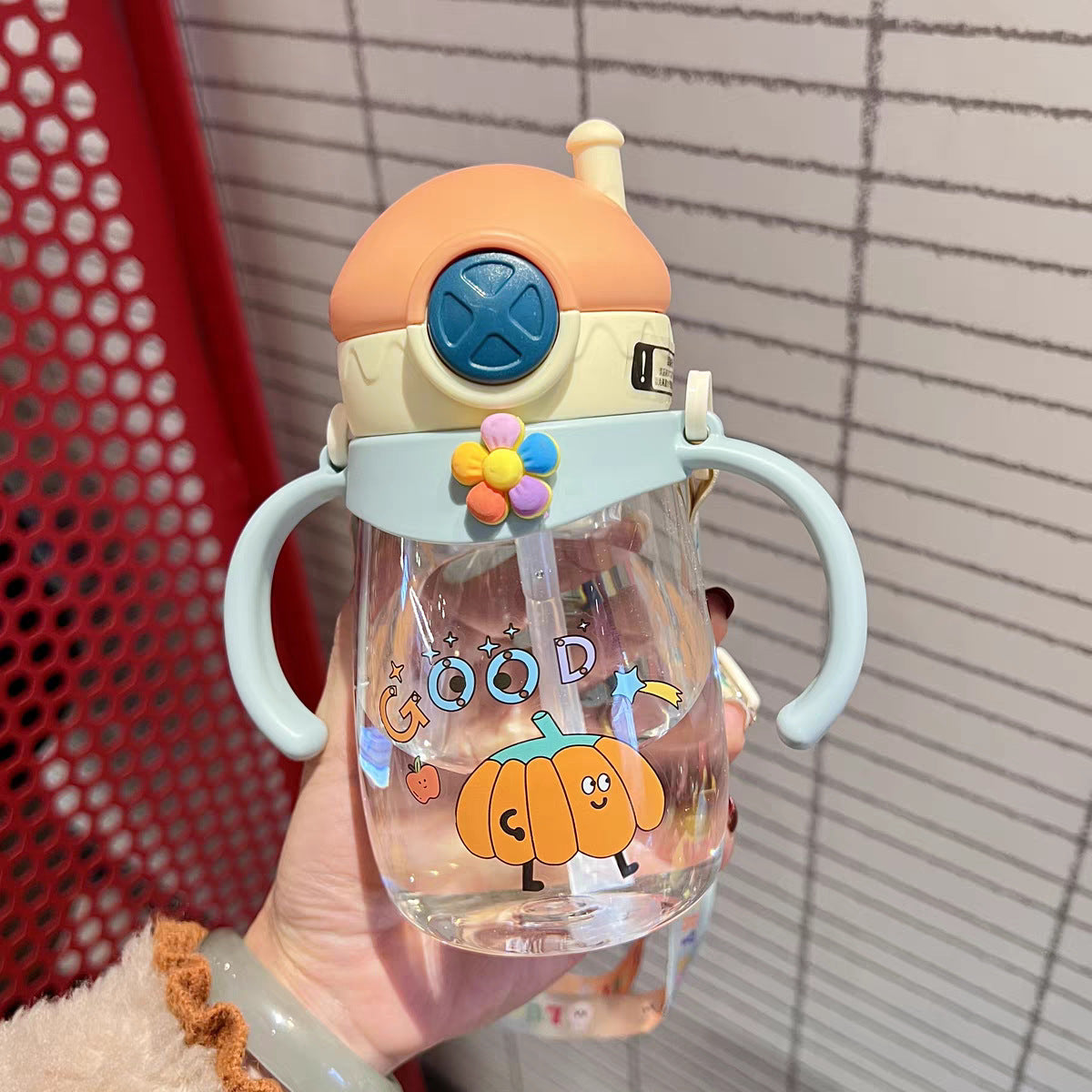 Damen Kindergerechte Trinkflasche Brehn