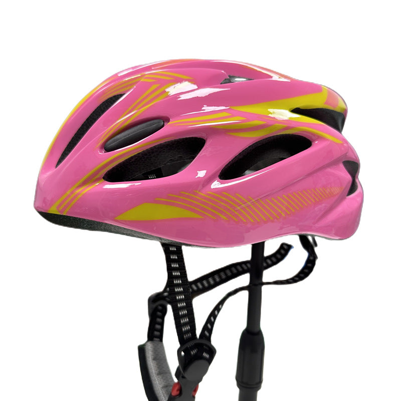 stromlinienförmiger Hochbelüftungs-Fahrradhelm mit mikroverstellbarer Passform und stoßdämpfendem Innenfutter Brehn