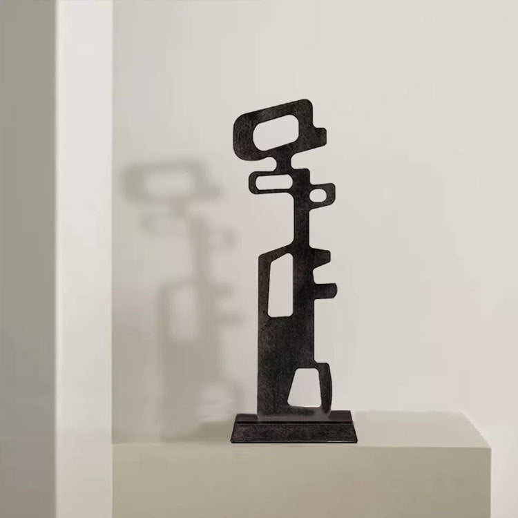 Abstrakte Metallkunst Skulptur