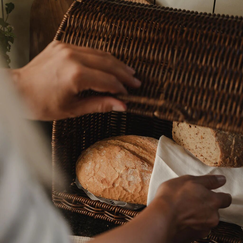 Brotkorb mit Deckel Brehn