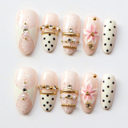 Dekorativer Nagelkunst Set