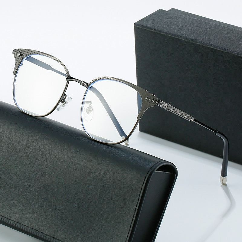 Damen Designer-Sonnenbrille mit luxuriösem Rahmen und verspiegelten Gläsern Brehn