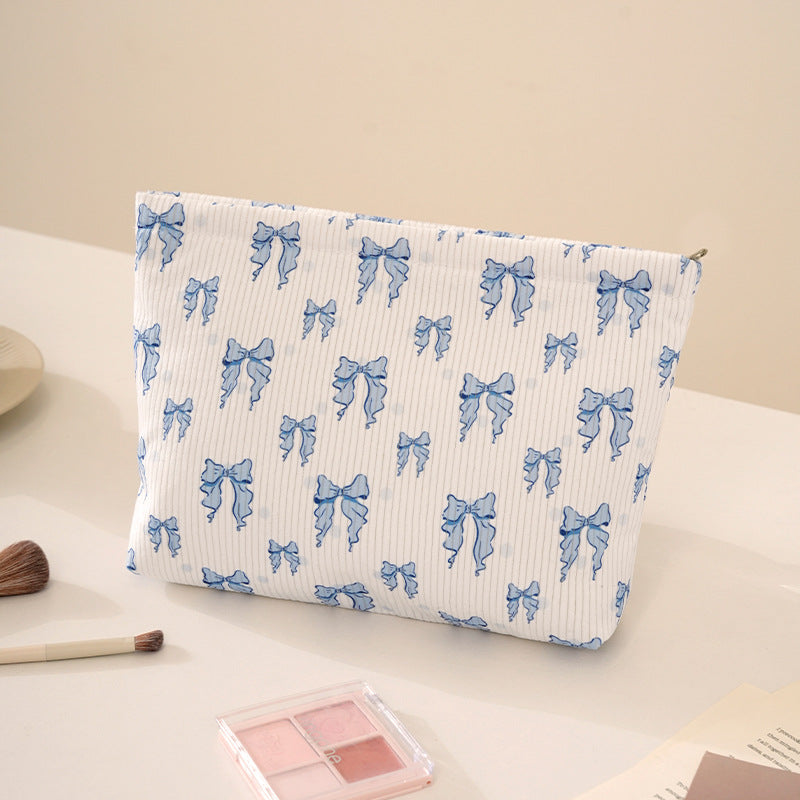 Verspielt Bogenmuster Make-up Tasche Brehn