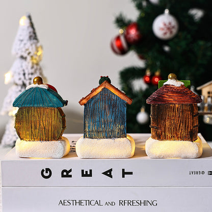 Beleuchtete Weihnachtsdorf-Dekoration Brehn