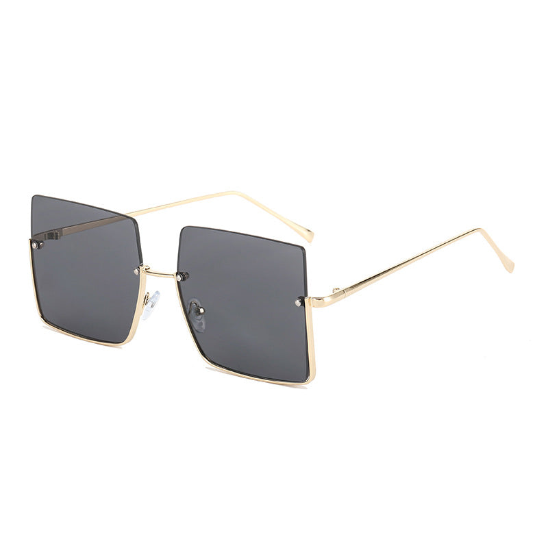 Damen Modische Sonnenbrille im markanten Quadratdesign Brehn