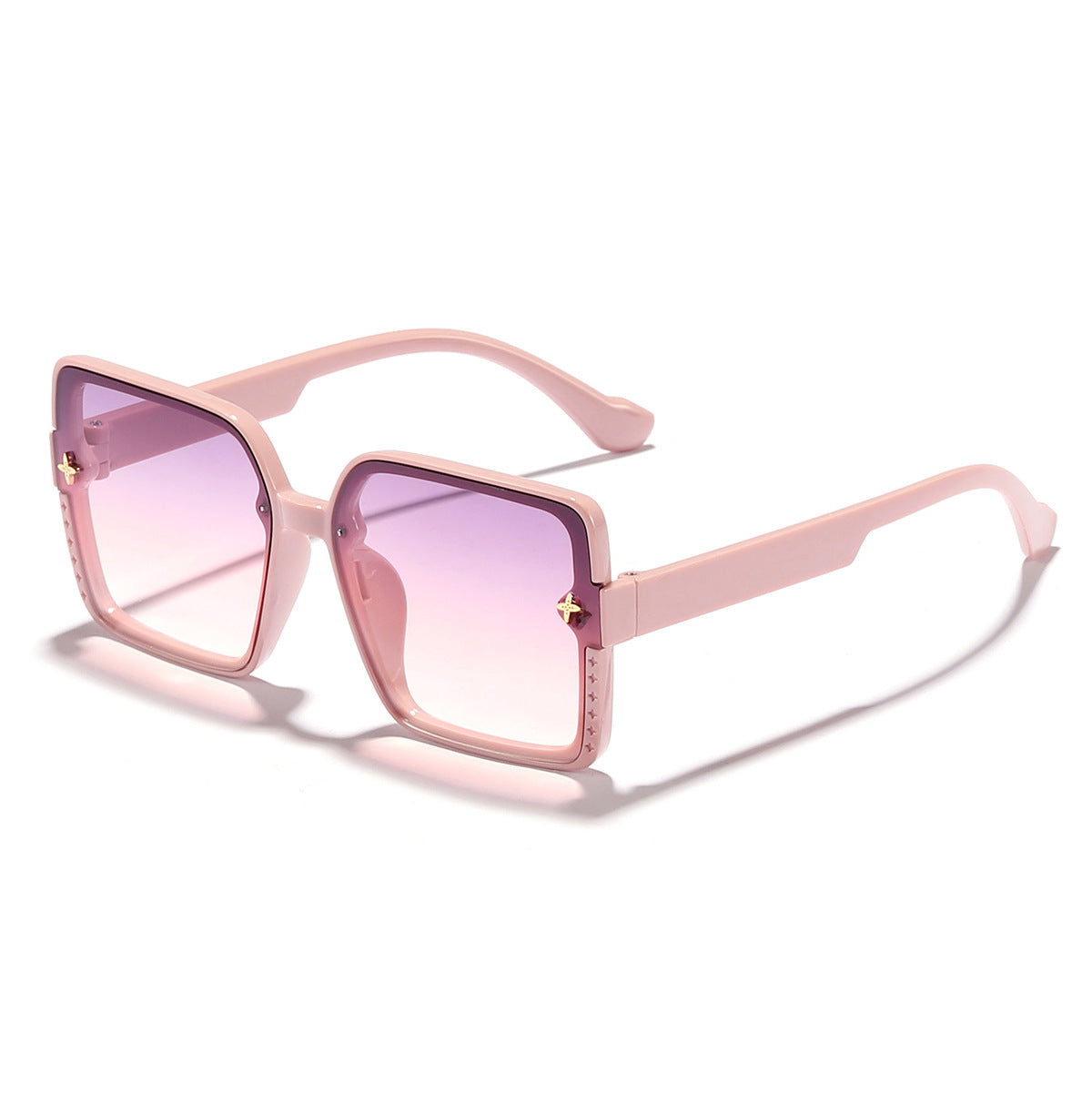 Damen quadratische Sonnenbrille mit hochwertigem Rahmendesign und UV-Schutz Brehn