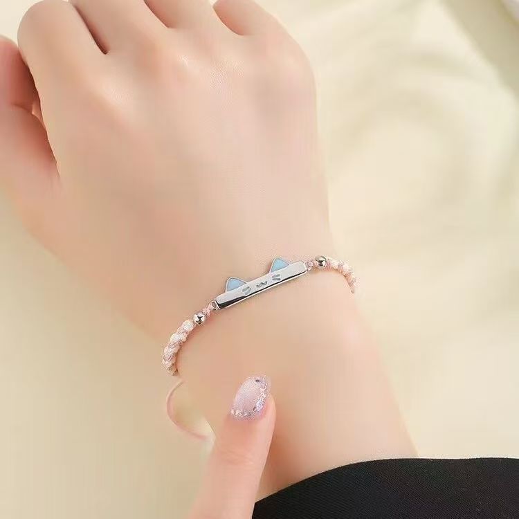 Niedliche Katzen-Themen Charm-Armband Brehn
