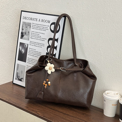 Geräumige Leder-Tote