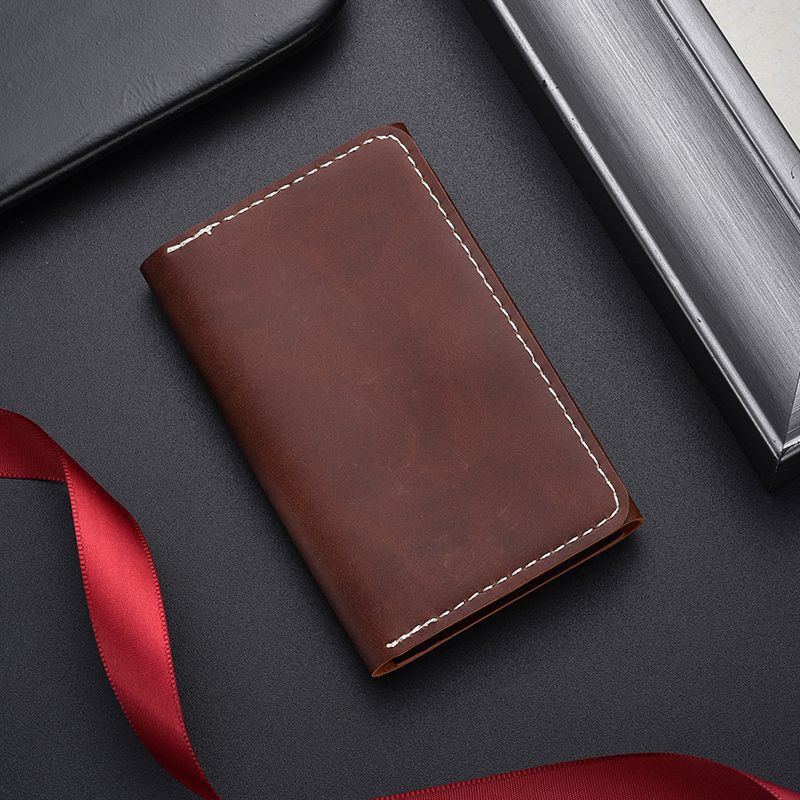 Premium Leder Minimalistischer Reisepasshalter Brehn