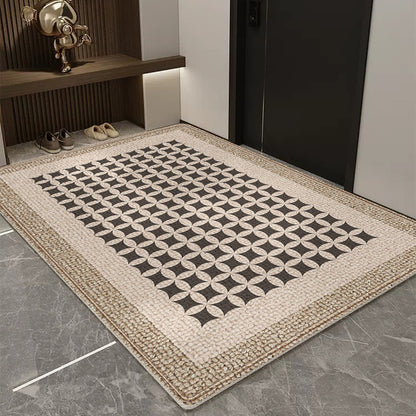 Stylische geometrische Musterbereichs-Matte