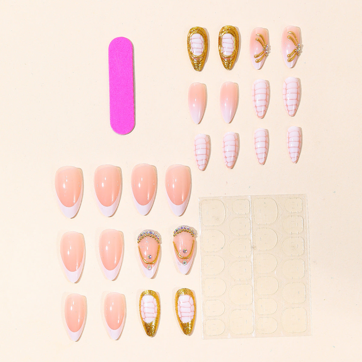 Elegantes dekoratives Gel-Nagelkunst-Set Brehn