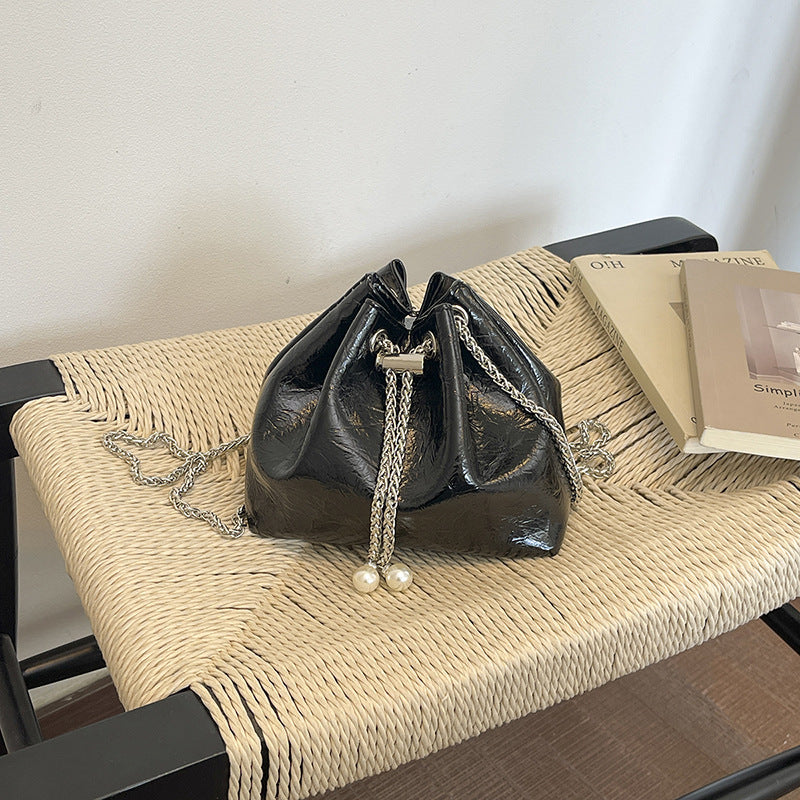 Kordelzug Eimer Handtasche
