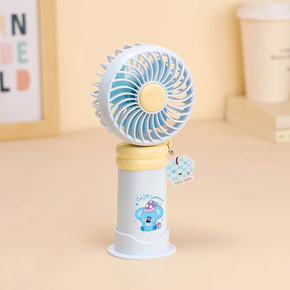 Damen tragbarer Mini-Ventilator mit flexiblem Standfuß Brehn